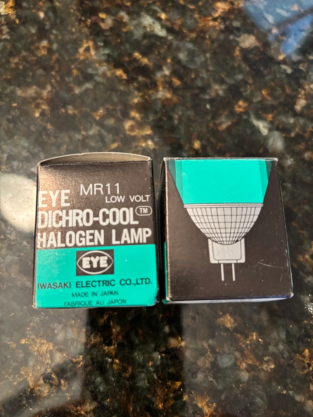 Three Vintage Iwasaki Eye Dichro-Cool Halogen Lamps image indicator(2)