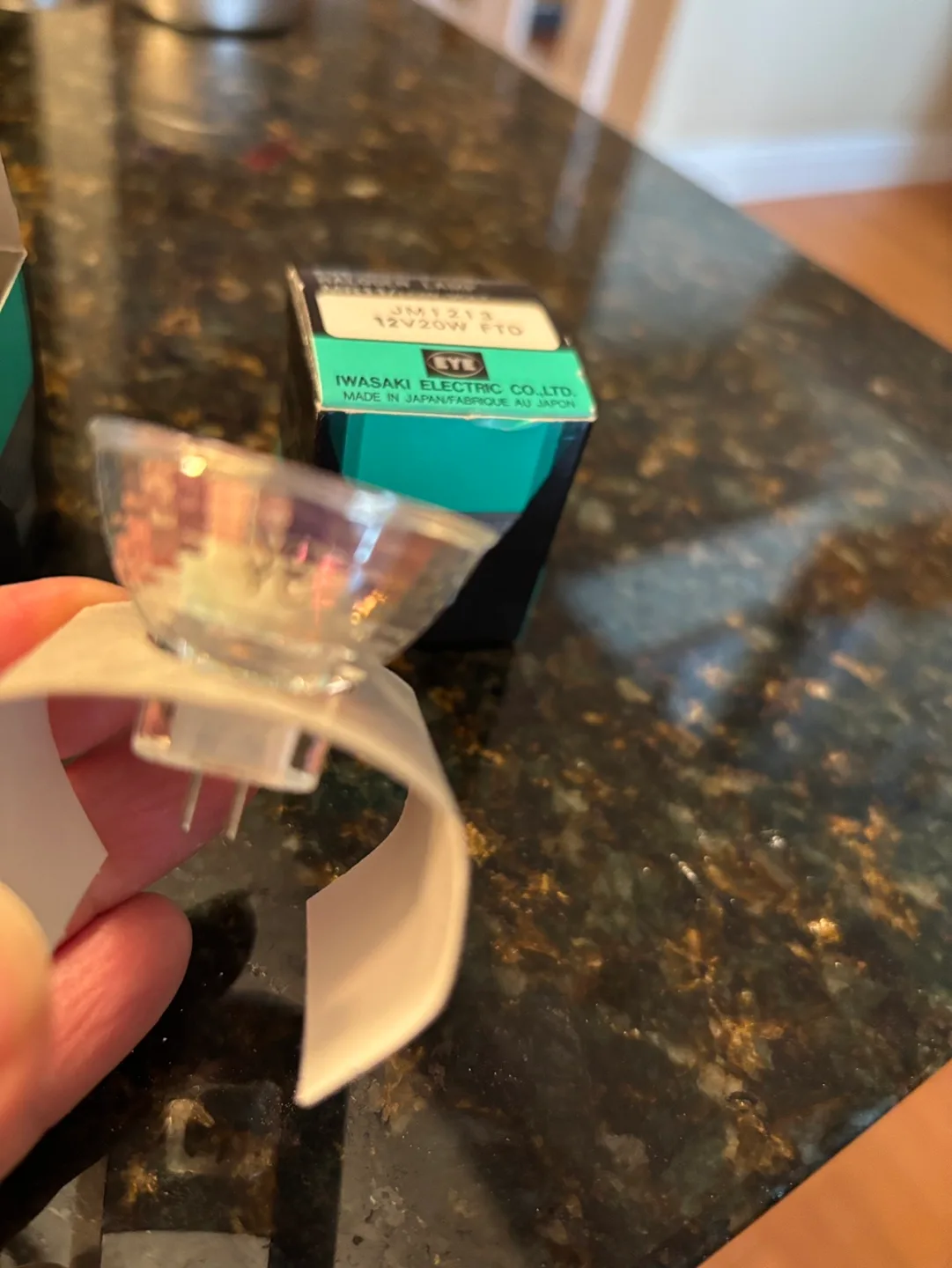 Three Vintage Iwasaki Eye Dichro-Cool Halogen Lamps image indicator(3)