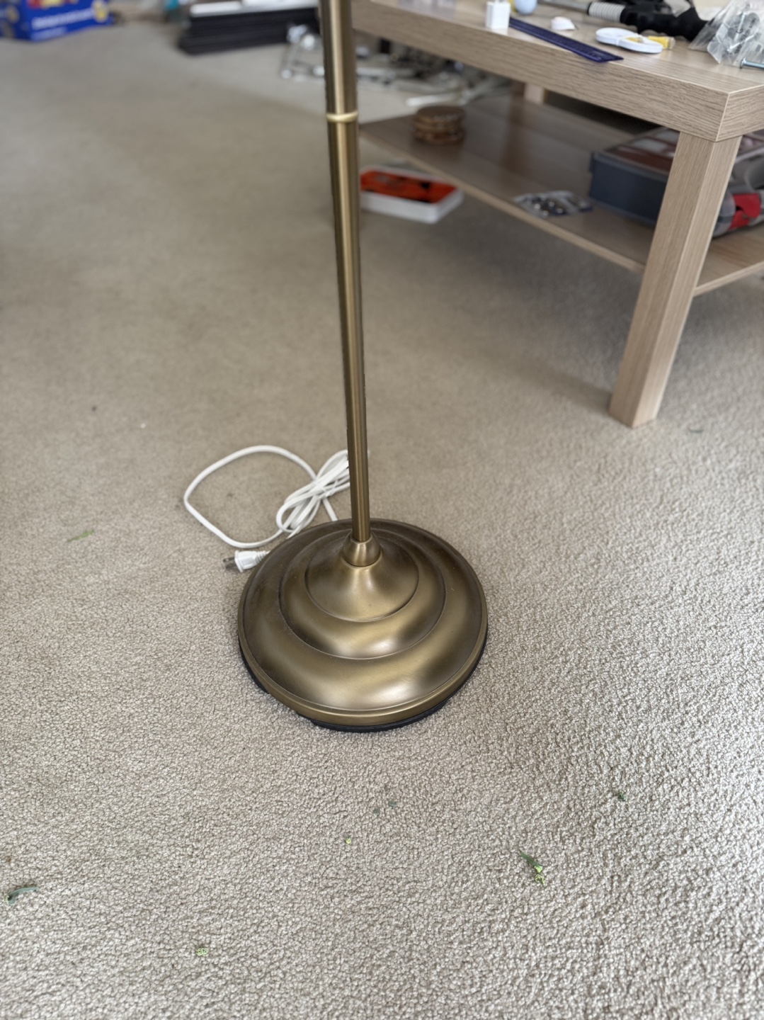 Floor Lamp with Pleated Shade - photo 4