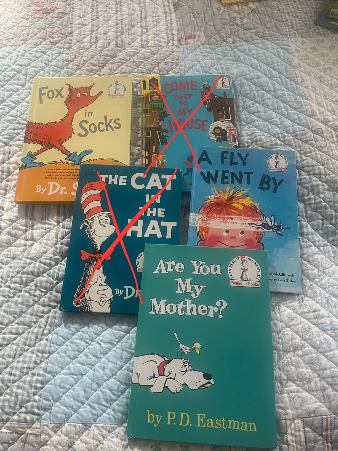 Set of Five Vintage Children's Books