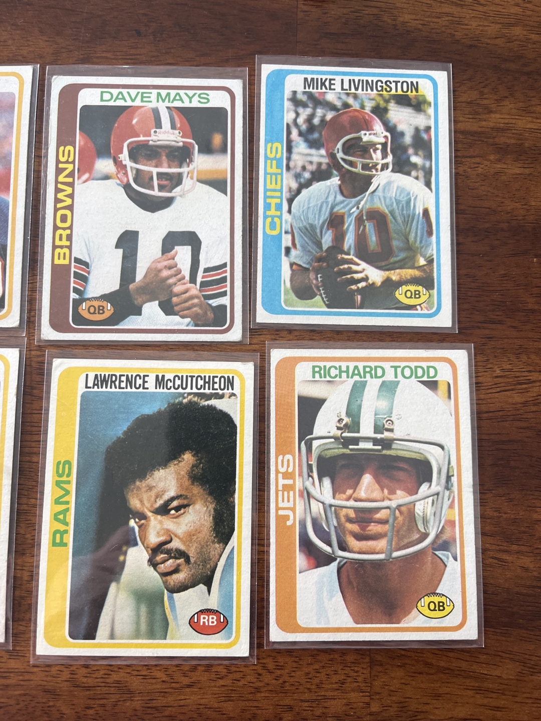 Vintage Football Cards - 1970s Collection. $4 for all!