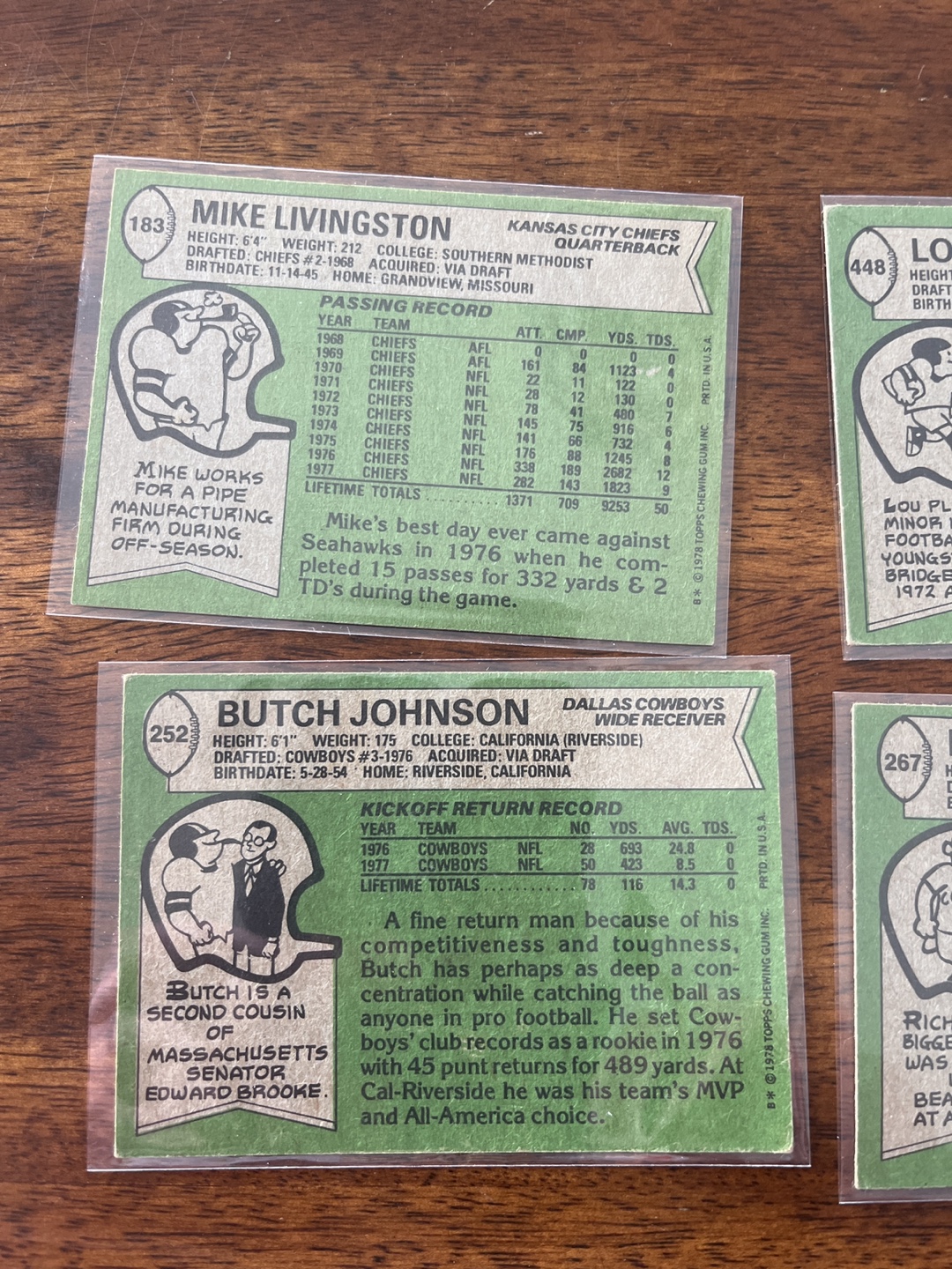 Vintage Football Cards - 1970s Collection. $4 for all! - photo 3