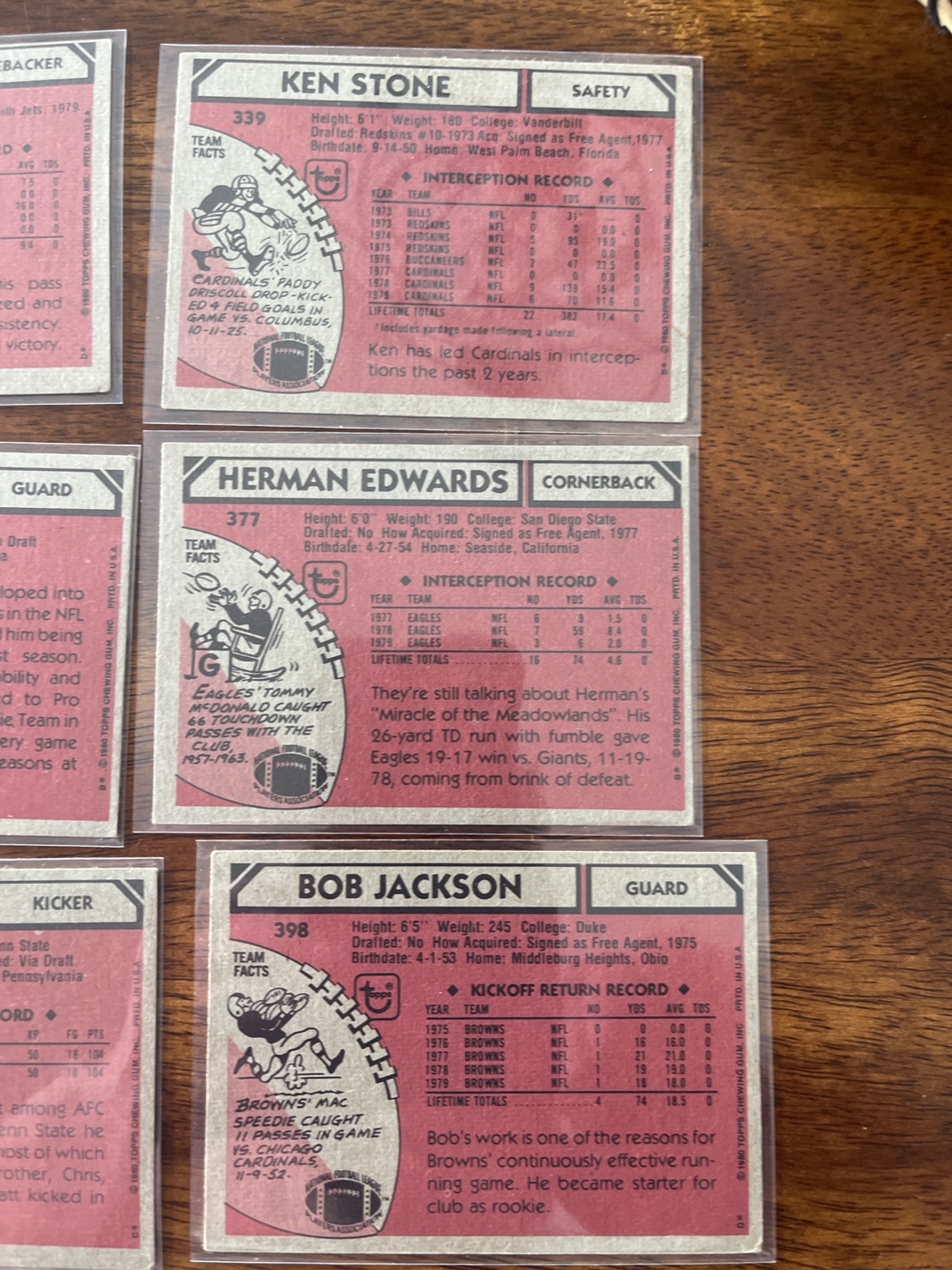 1977 Topps Football Cards - Lot of 12. $5 for lot. - photo 5