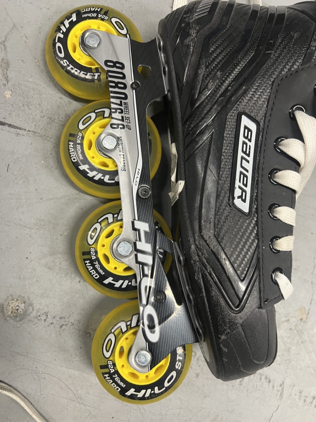 Bauer Whistler Inline Hockey Skates - Size 9 - photo 2
