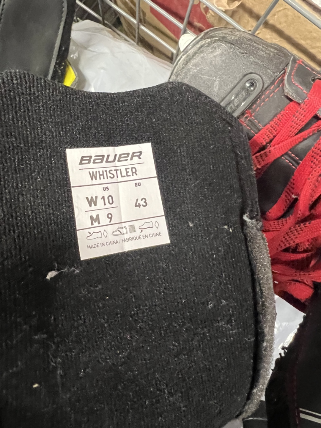Bauer Whistler Inline Hockey Skates - Size 9 - photo 4