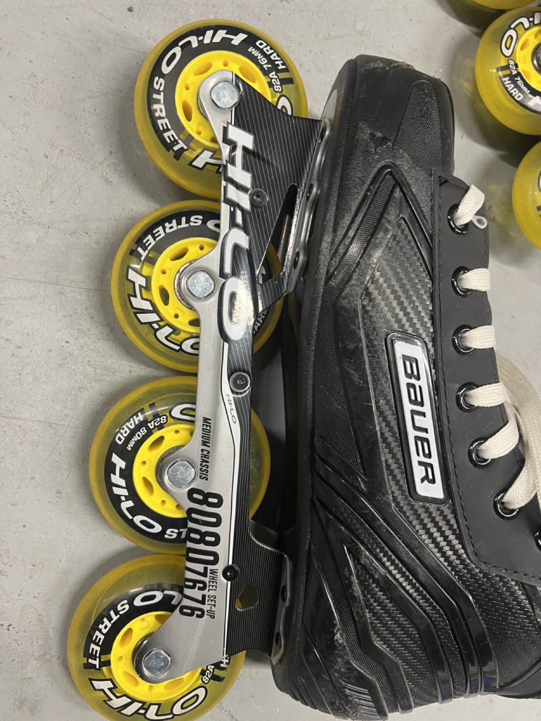 Bauer Whistler Inline Hockey Skates - Size 9 - photo 3