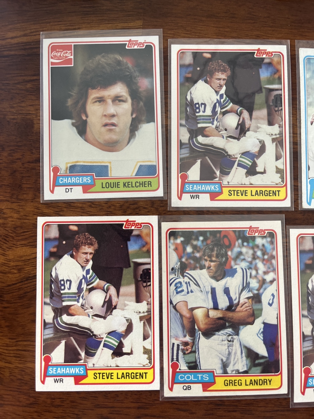 1981 Topps Football Cards - Lot of 10 for $5