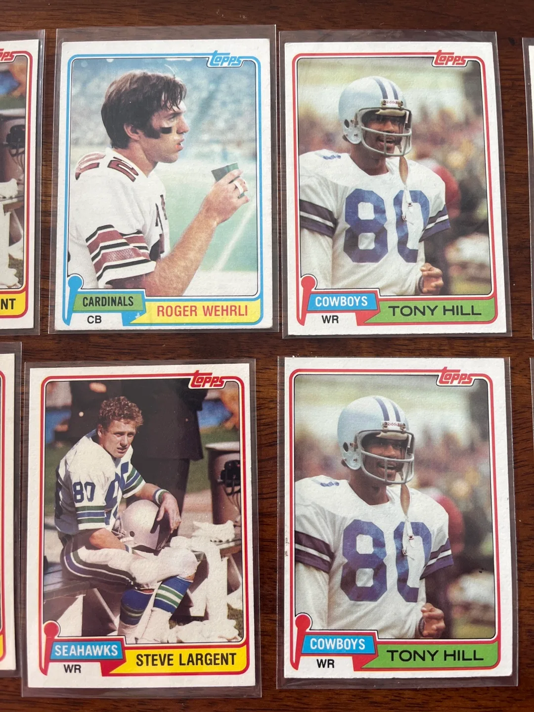 1981 Topps Football Cards - Lot of 10 for $5 image indicator(2)