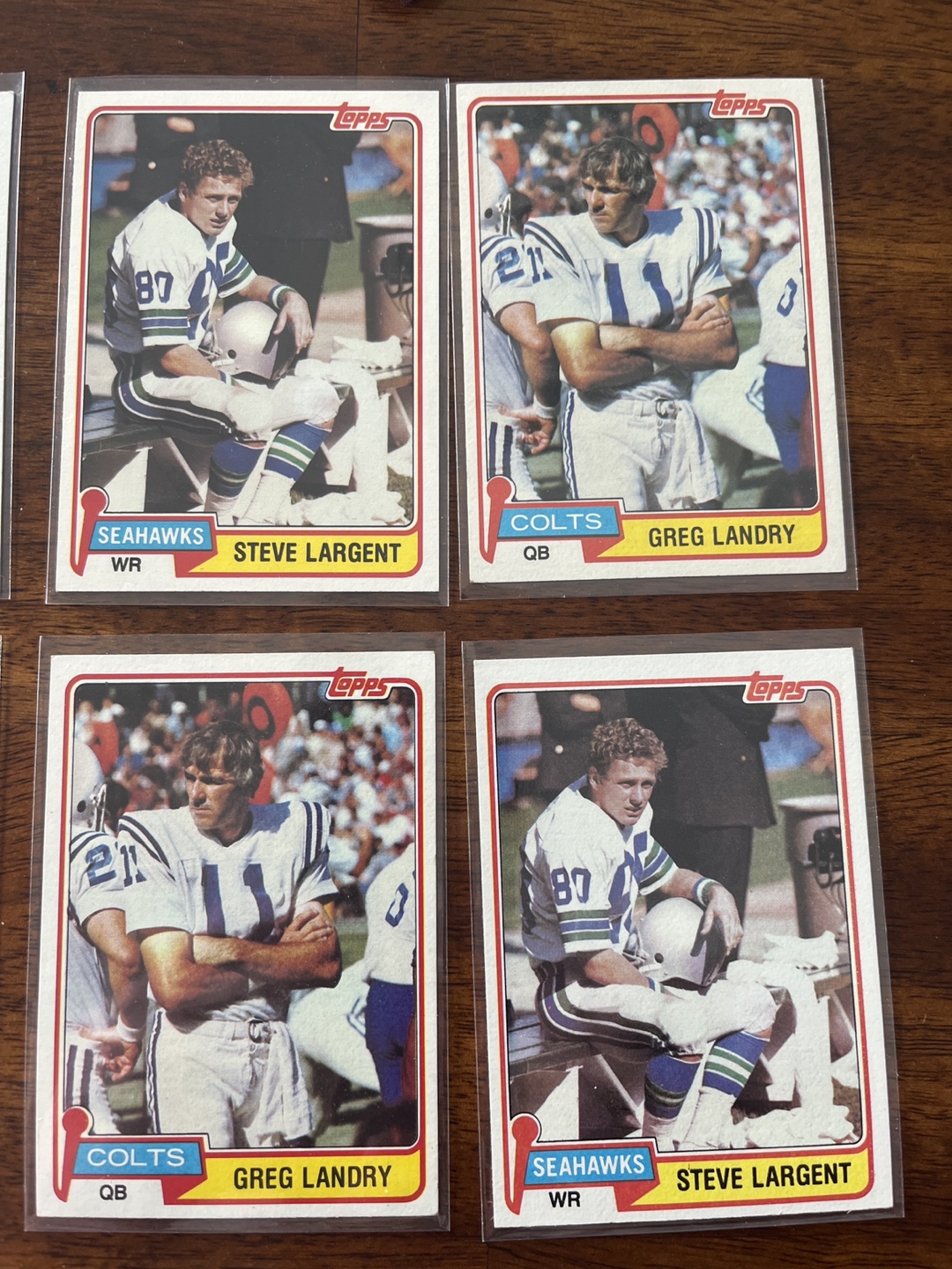 1981 Topps Football Cards - Lot of 10 for $5 - photo 3