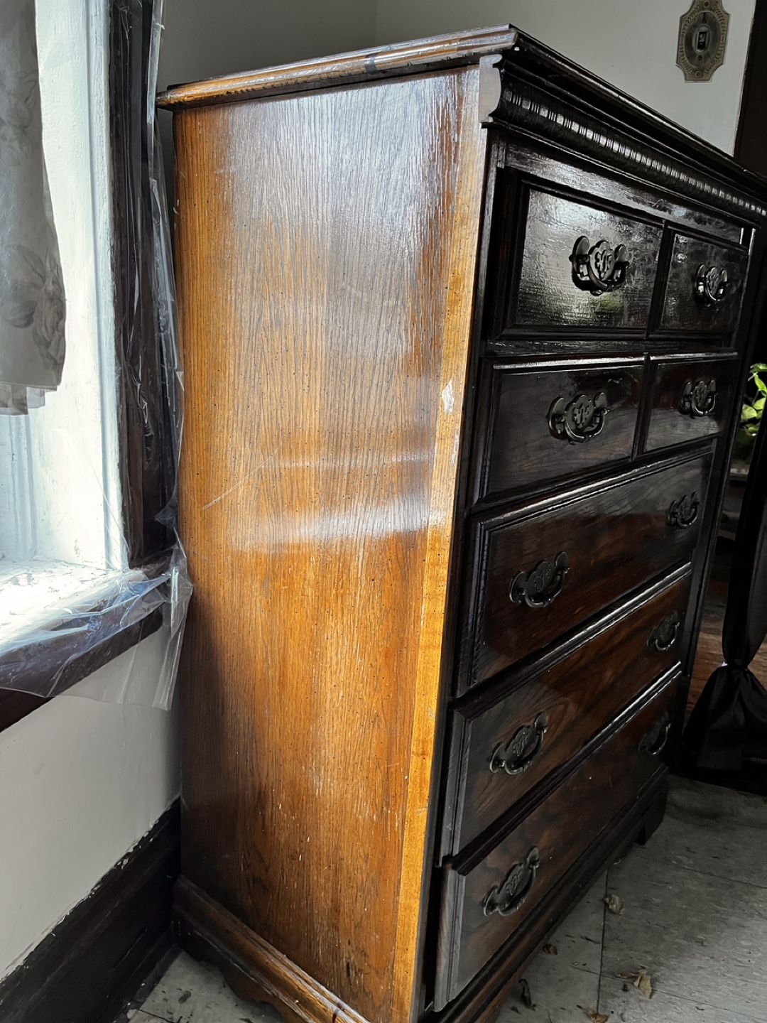 Vintage Wooden Chest of Drawers - photo 2