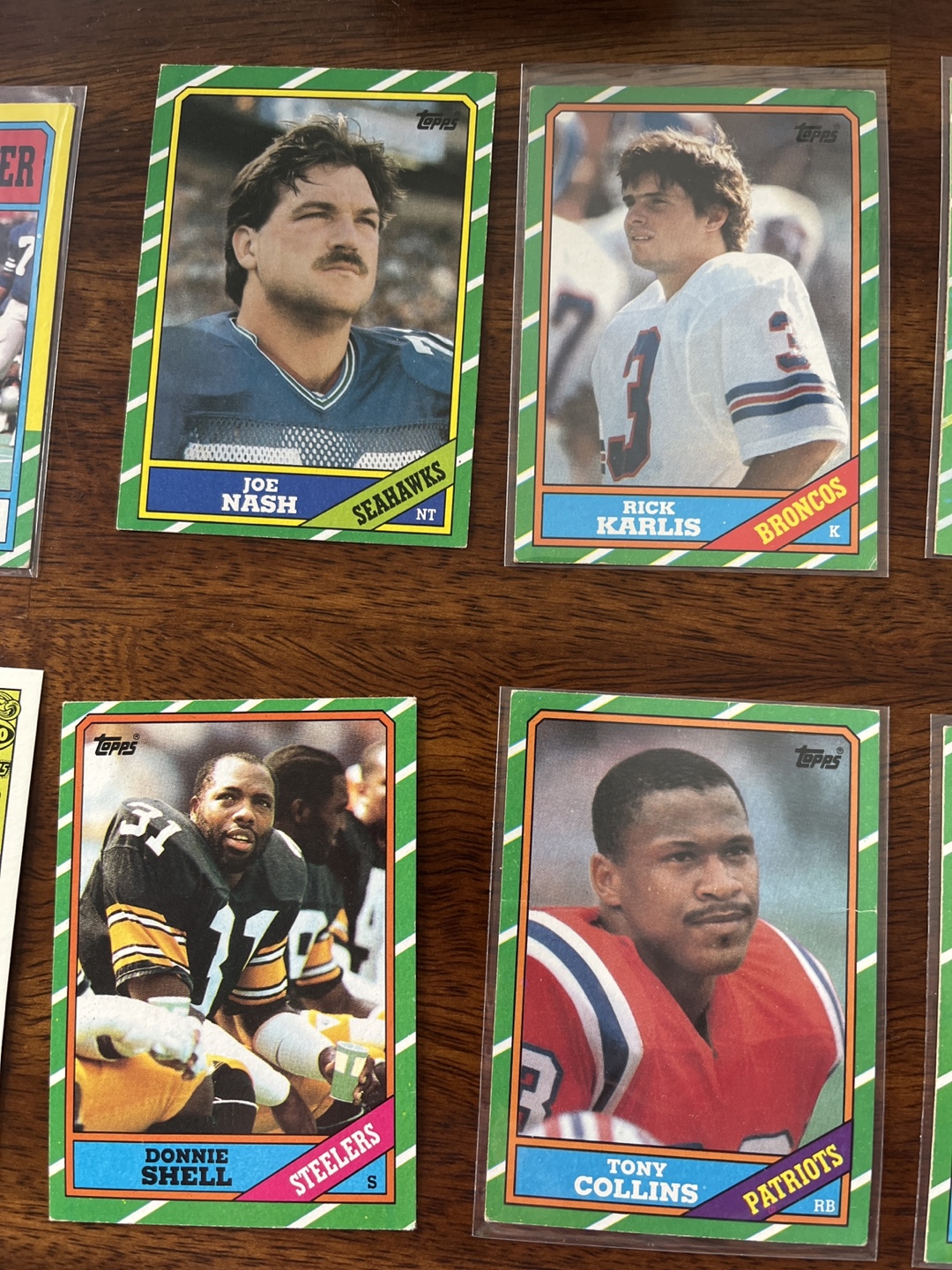 1985 Topps Football Card Lot - 20 Cards-$10 for all - photo 2