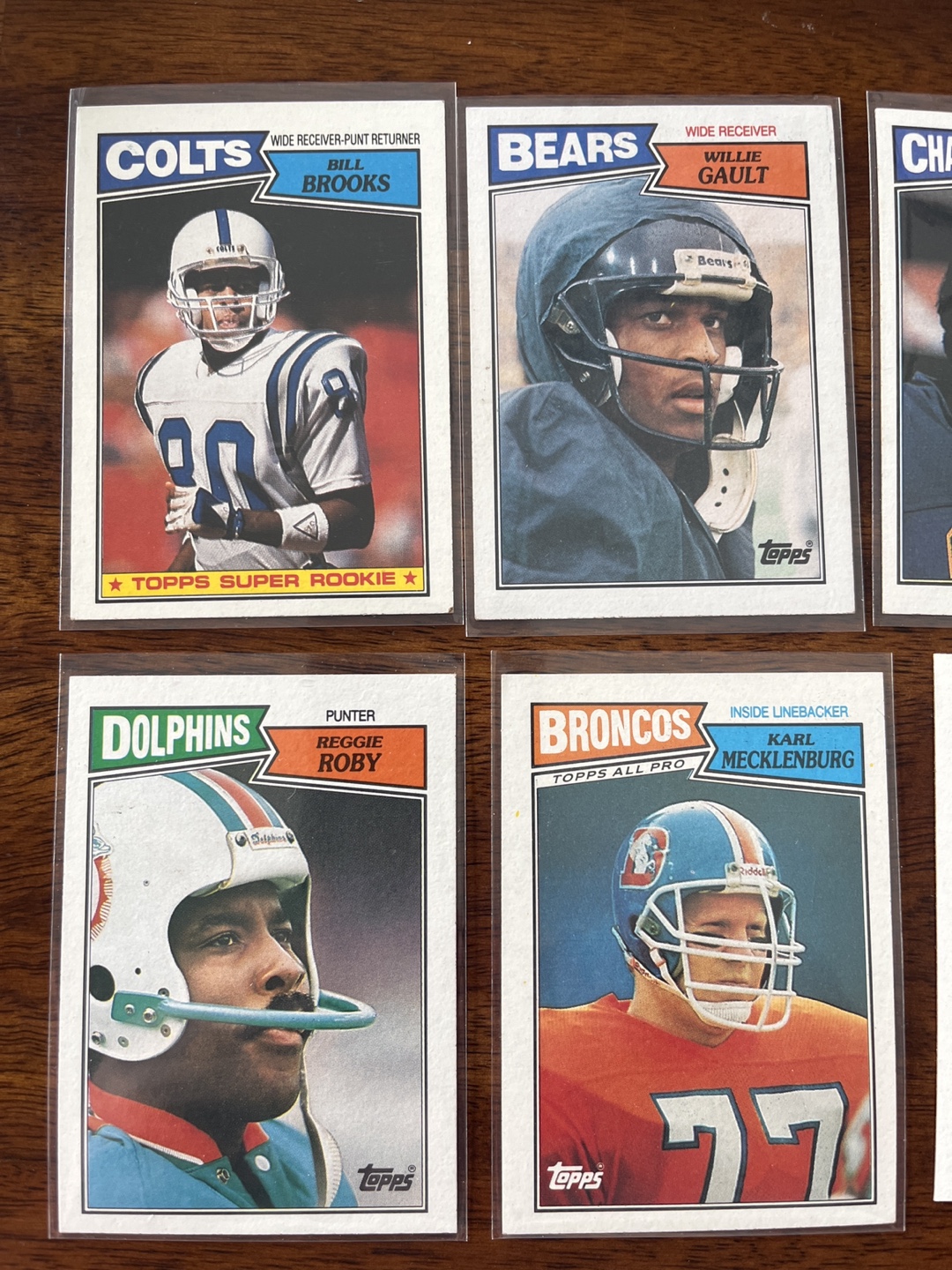 1983 Topps Football Card Lot - $5 for lot.