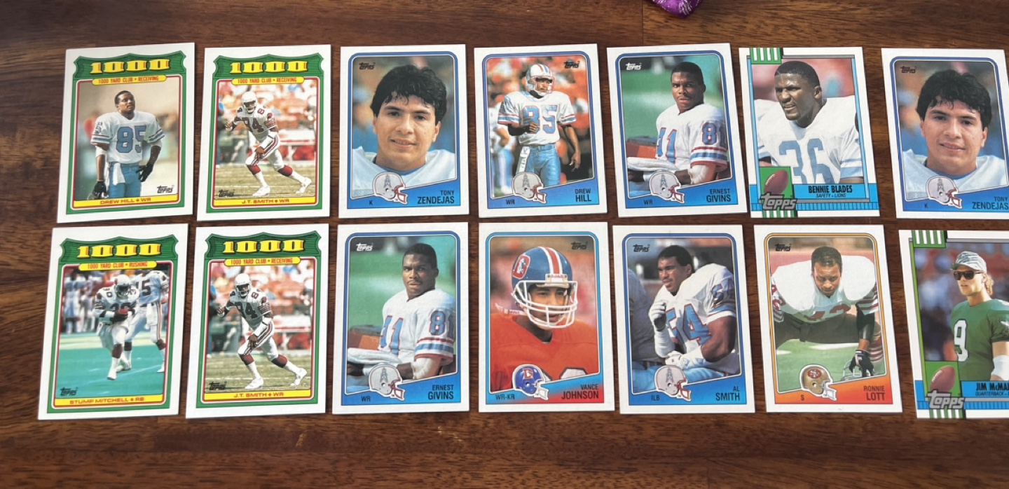 1987 Topps Football Card lot. $10 for all! - photo 2