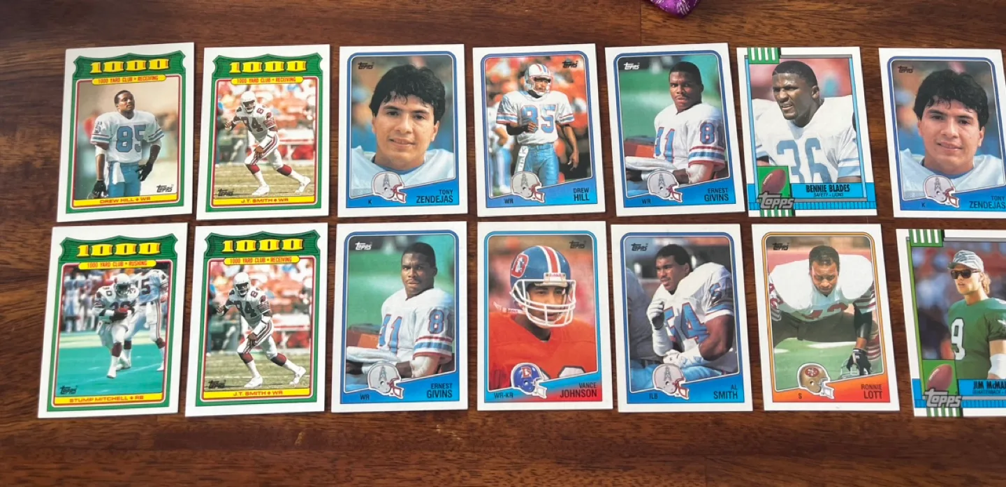 1987 Topps Football Card lot. $10 for all! image indicator(2)