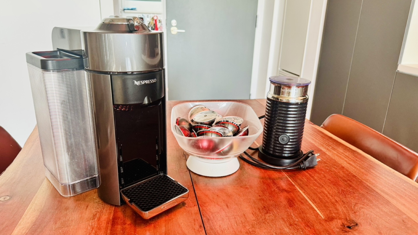 Nespresso Machine with Milk Frother