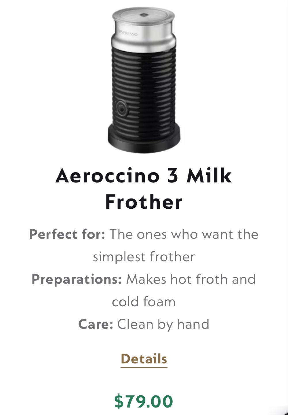 Nespresso Machine with Milk Frother - photo 3