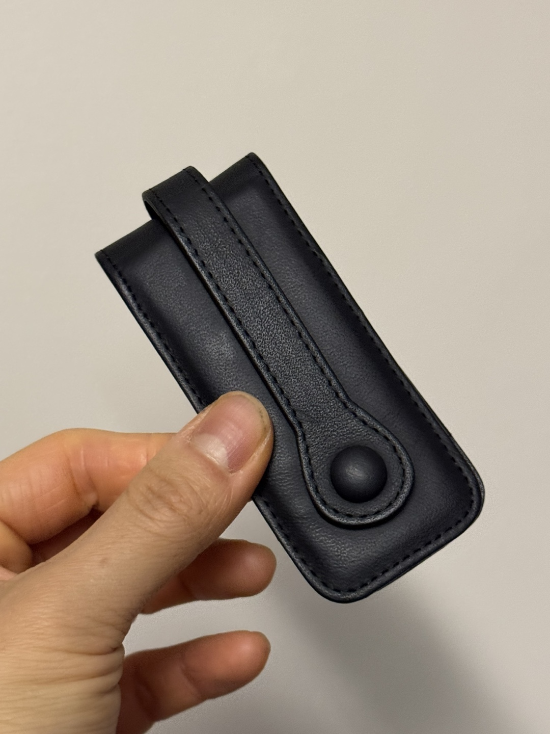 Porsche Genuine Leather Key Pouch - Black - photo 2