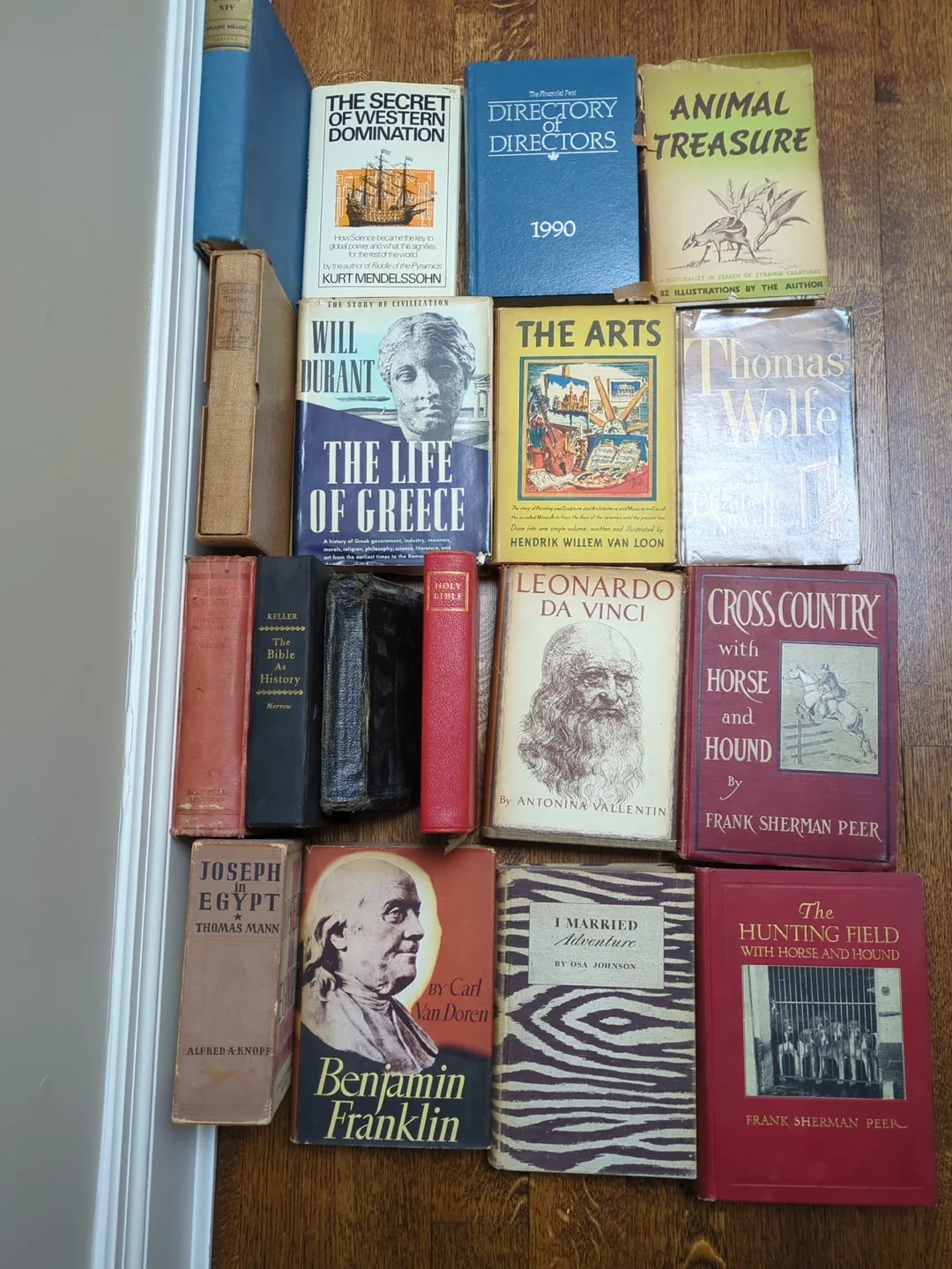 Lot of antique hard bound books image indicator(5)