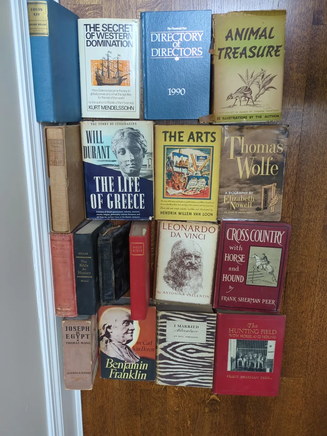 Lot of antique hard bound books image indicator(6)