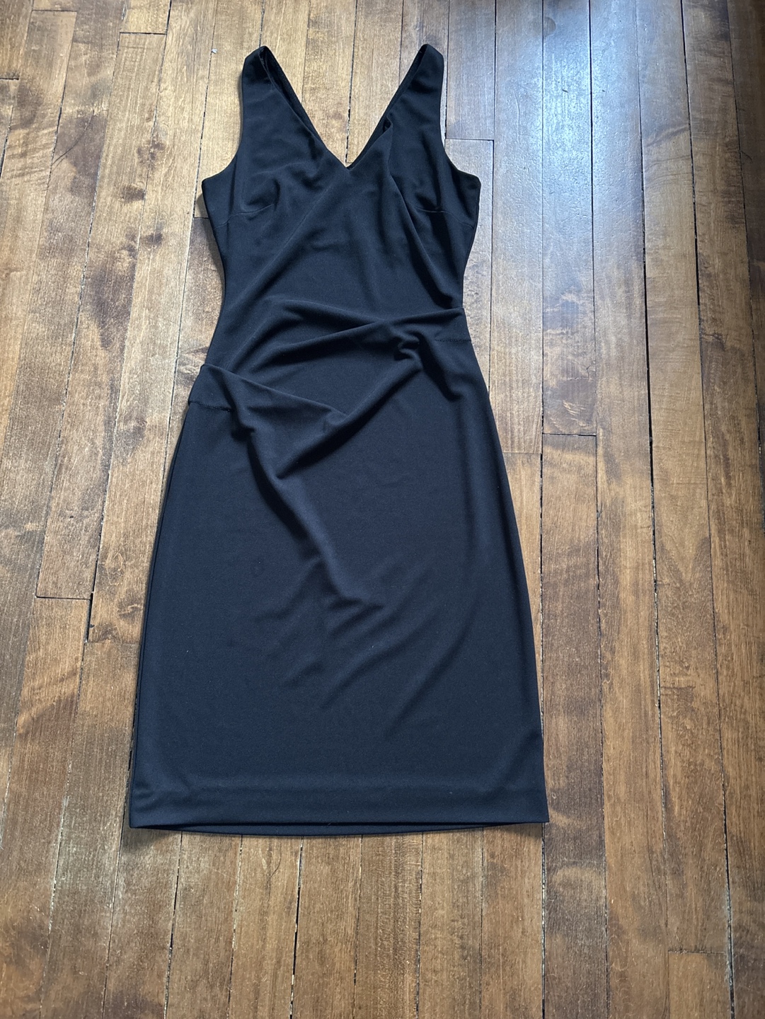 Nicole Miller Black Sleeveless Dress Size 4