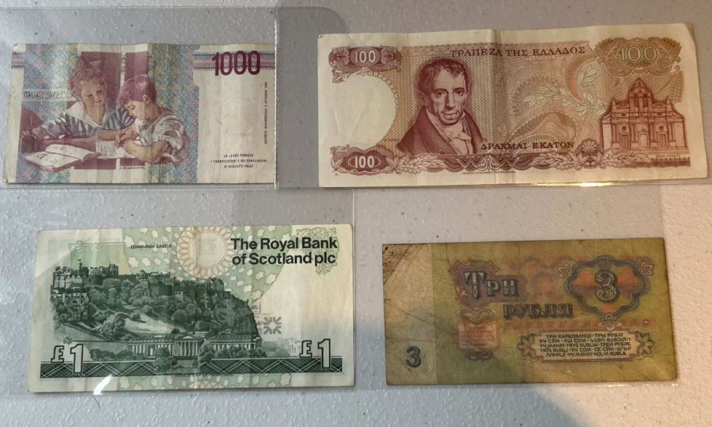 Collection of Vintage Banknotes from Europe image indicator(2)