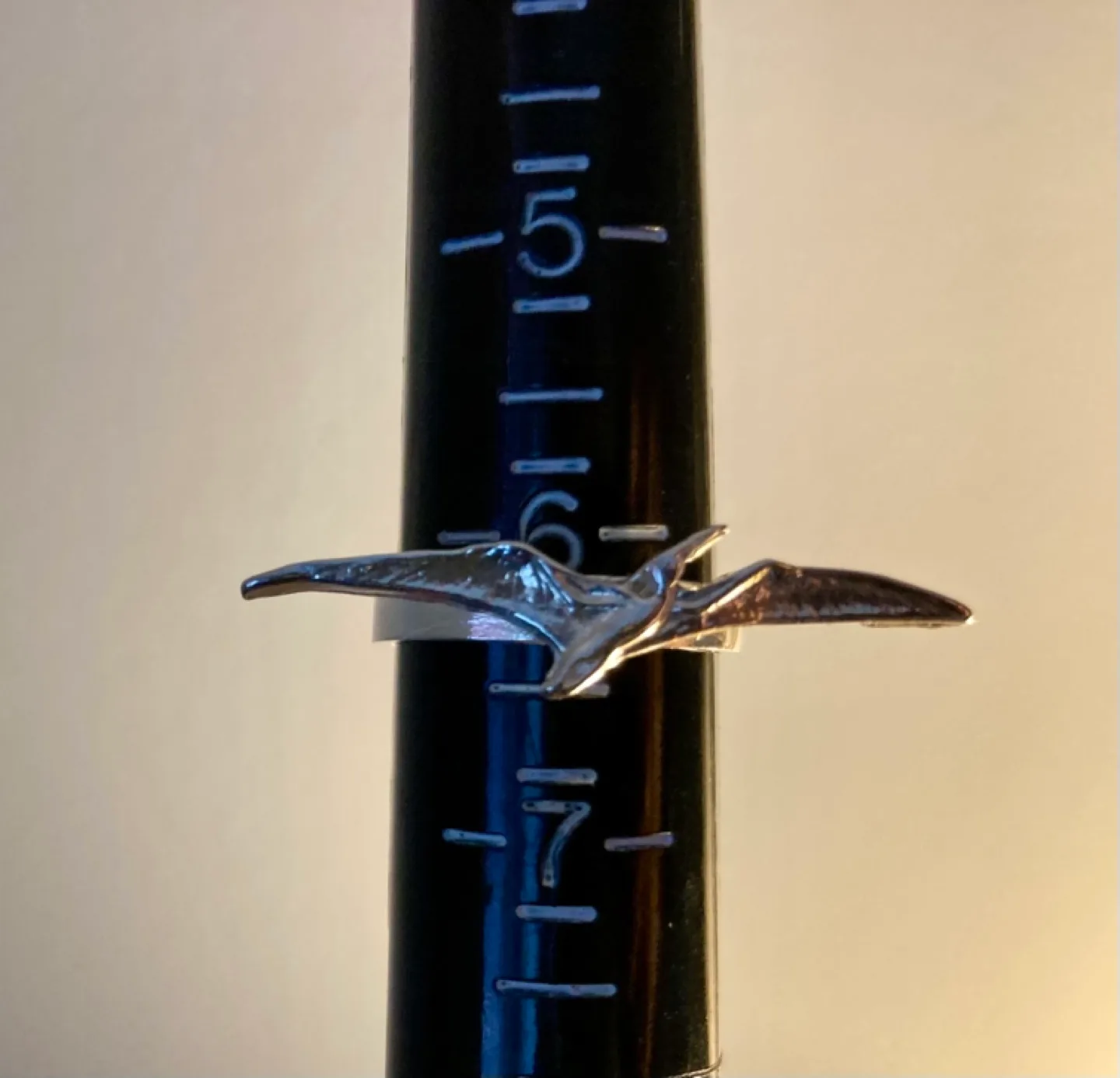 Sterling Silver Pterodactyl Ring image indicator(4)