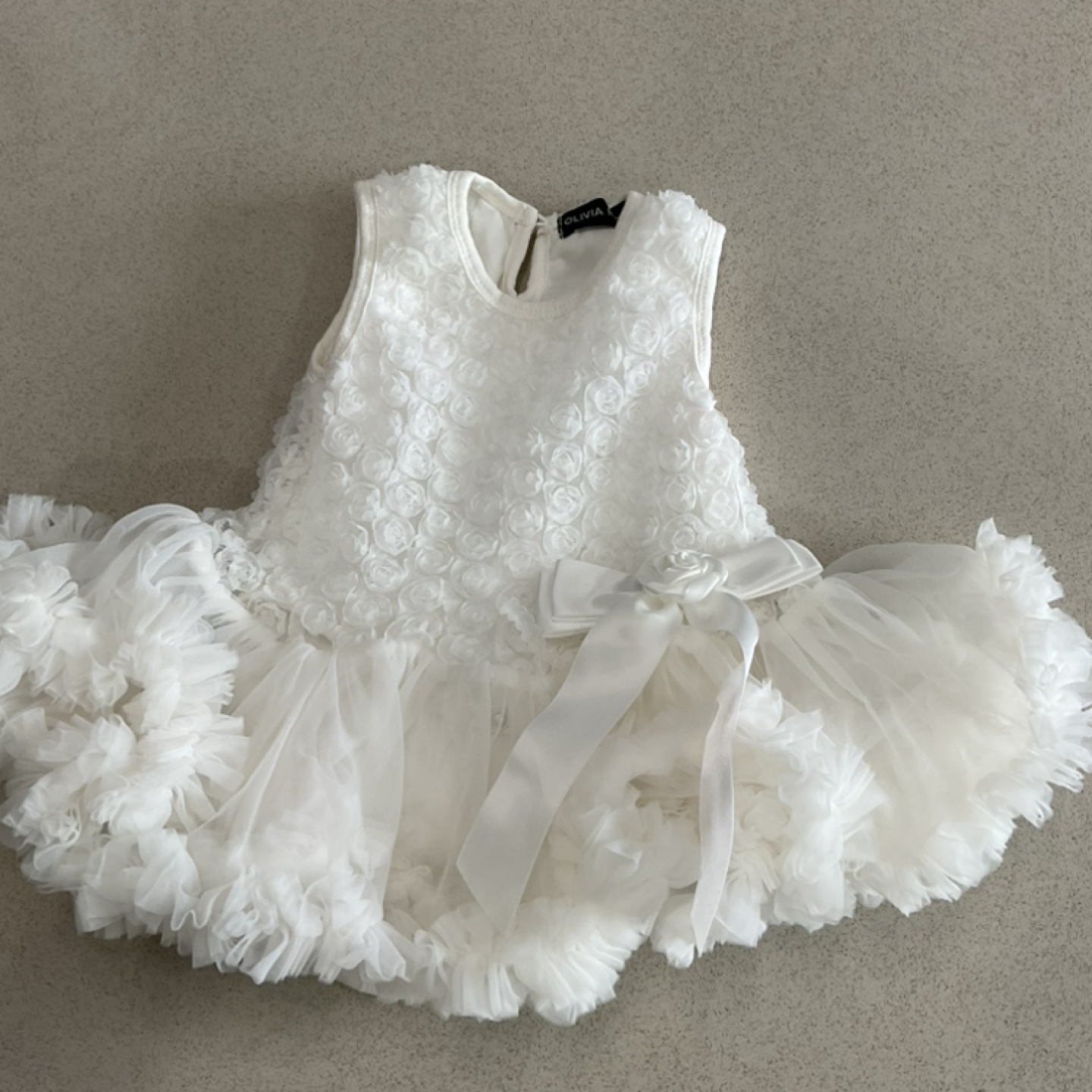 Adorable Pink & Gold Star Baby Girl Dress - photo 2