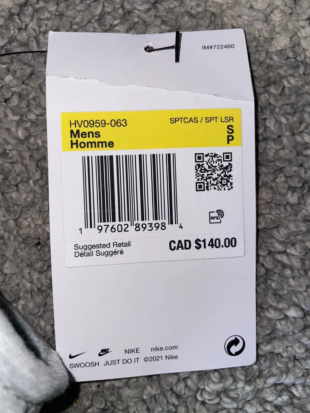 Nike Men's Tech Fleece Joggers - Size Small image indicator(3)