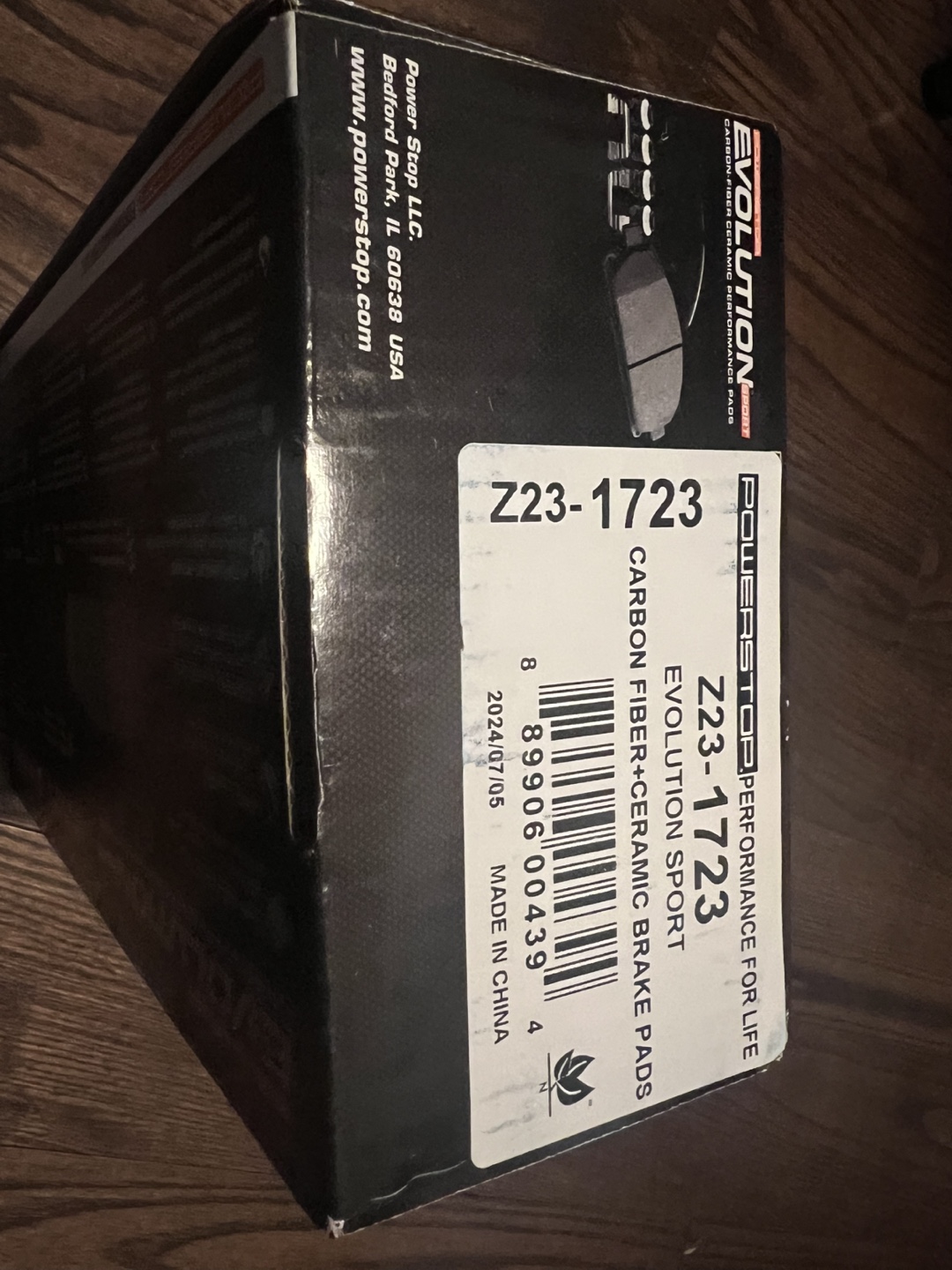 Powerstop brake pads z23-1723 - Acura mdx - photo 3