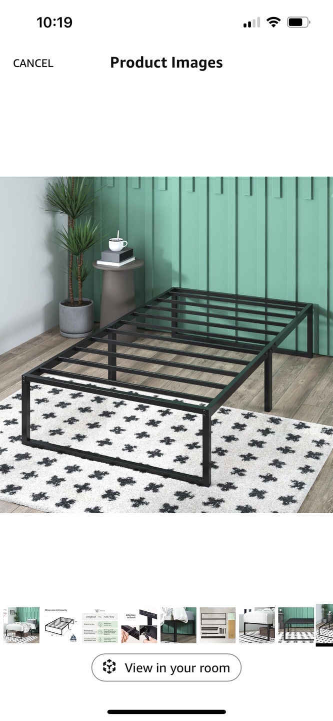 Metal Twin Bed Frame
