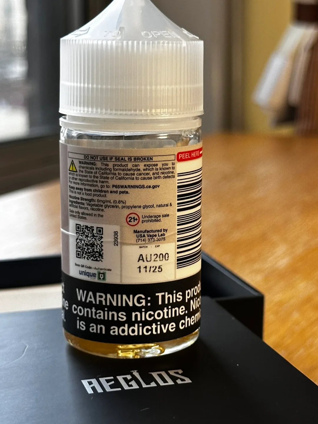 Naked 100 Euro Gold E-Liquid 6mg image indicator(3)