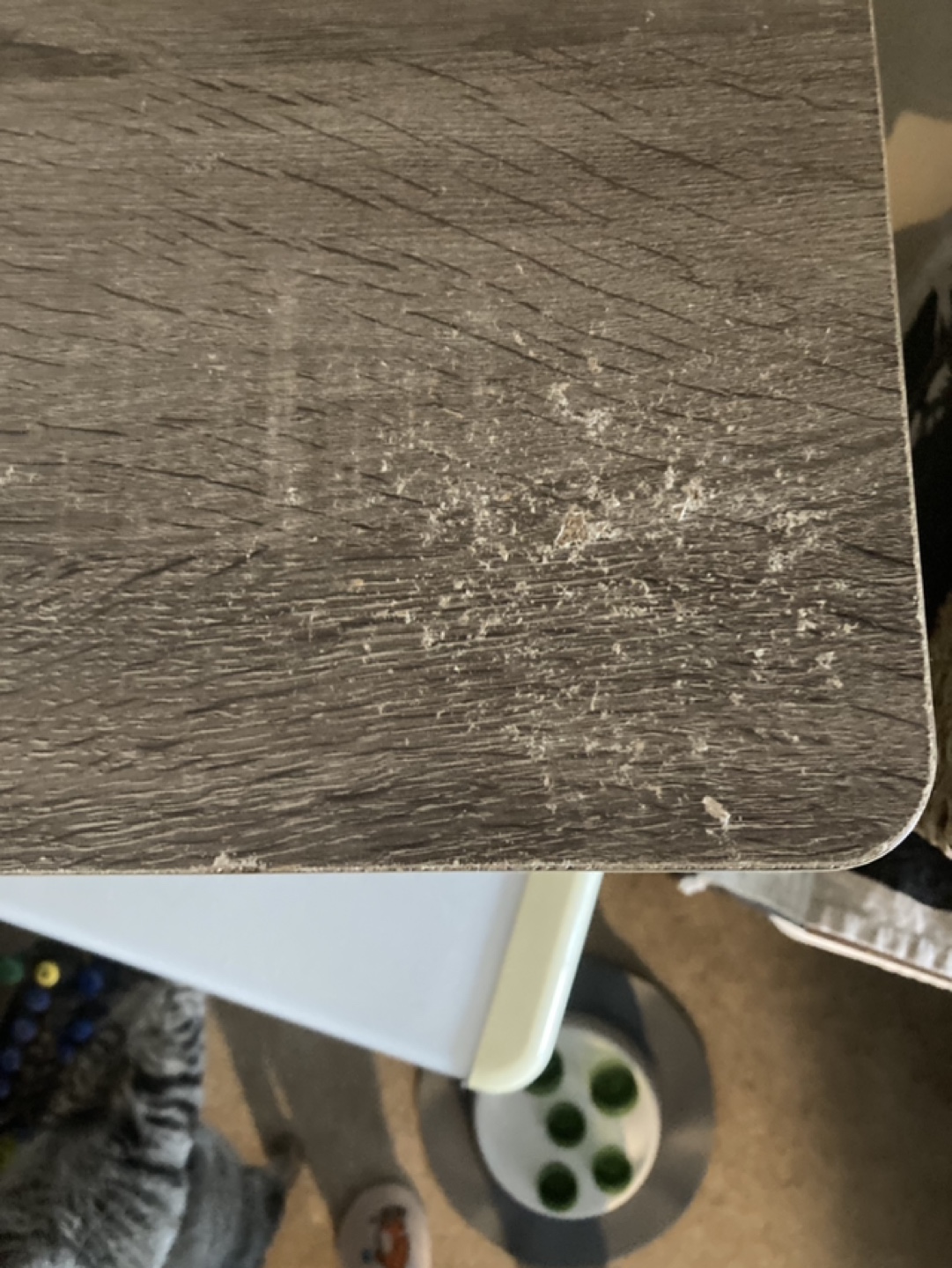 Grey wood-look coffee table - photo 2