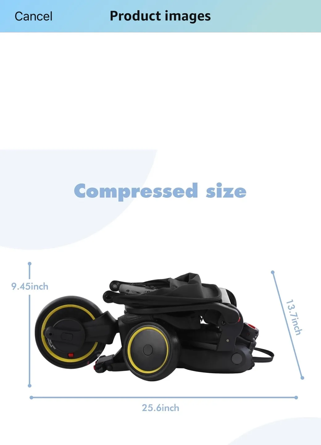 MMBABY 5-in-1 Tricycle - Black image indicator(7)