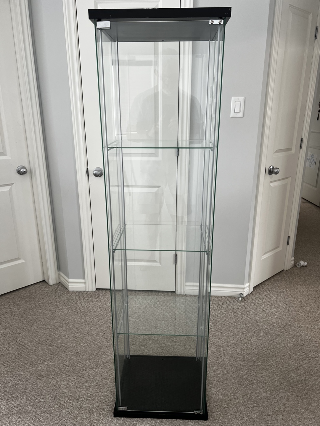 Glass Display Cabinet with Shelves - photo 2