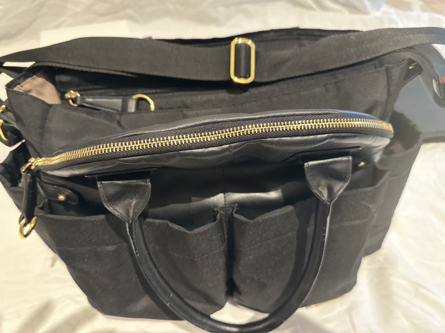 Stylish Skip Hop Diaper Bag - Black - photo 5