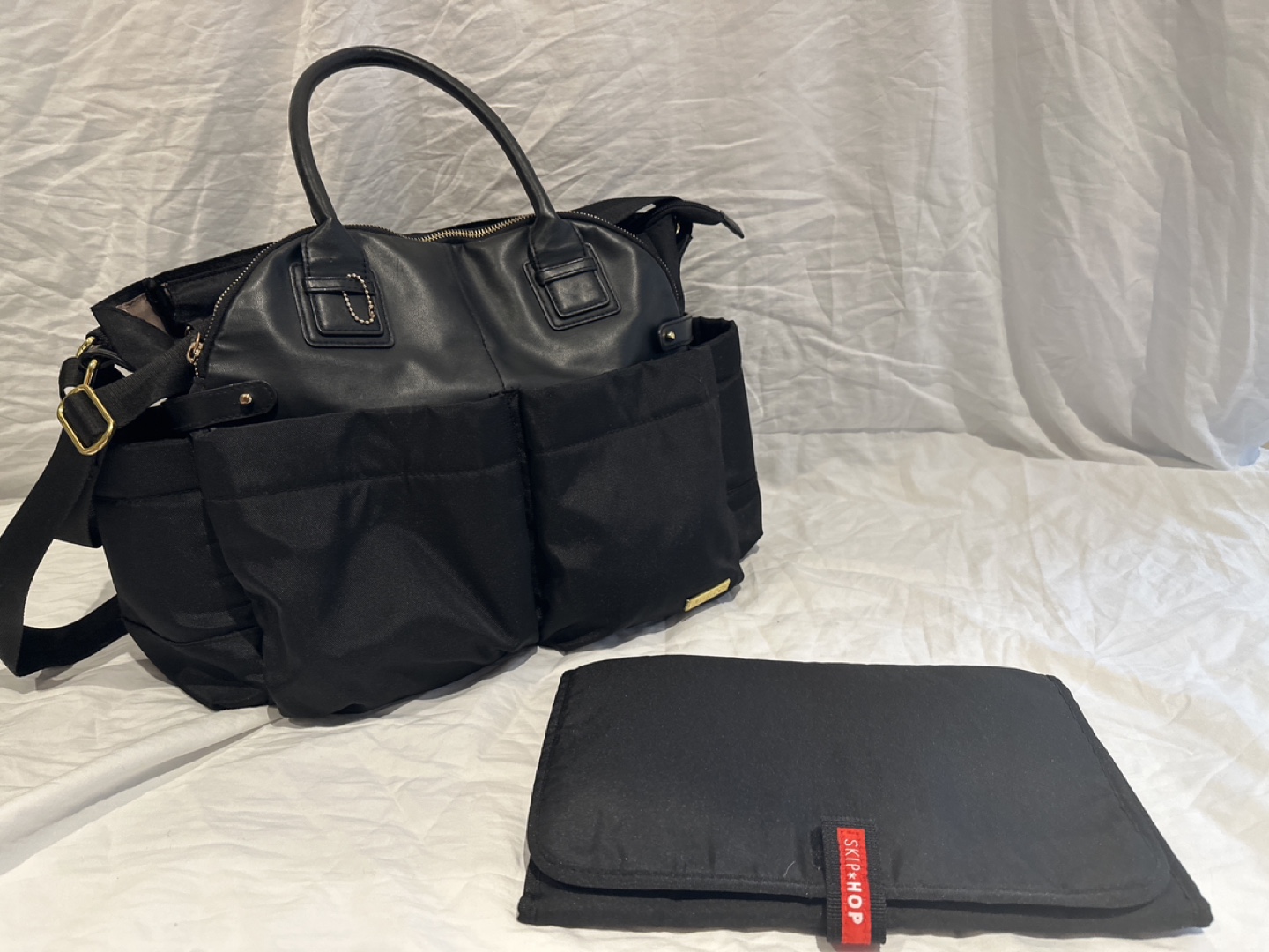 Stylish Skip Hop Diaper Bag - Black