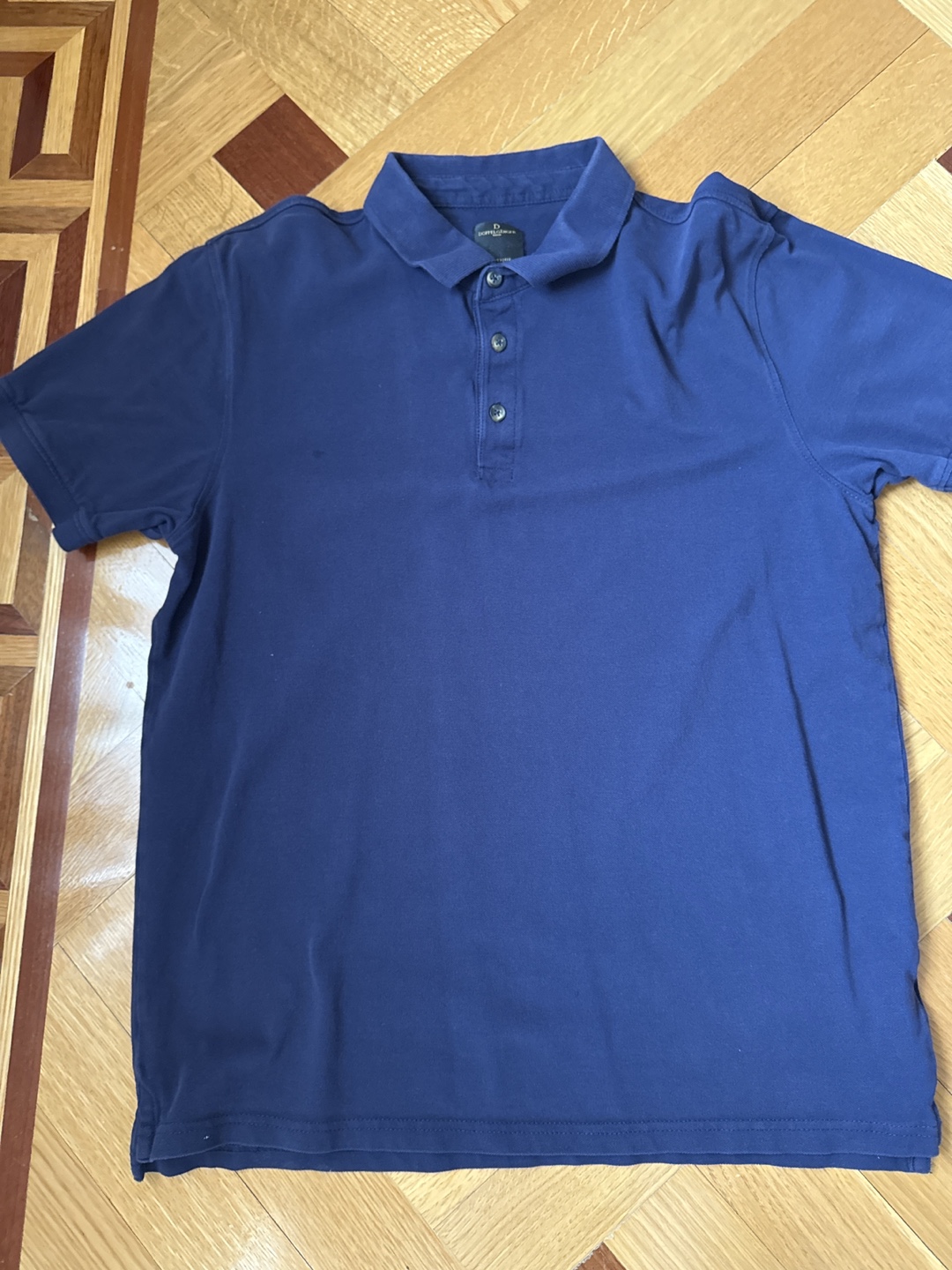 Dolce and Gabbana Dark  Blue Men's Polo Shirt