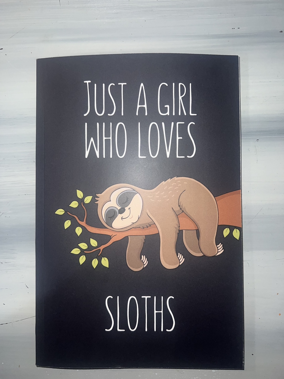 Sloth Lover's Notebook - Journal