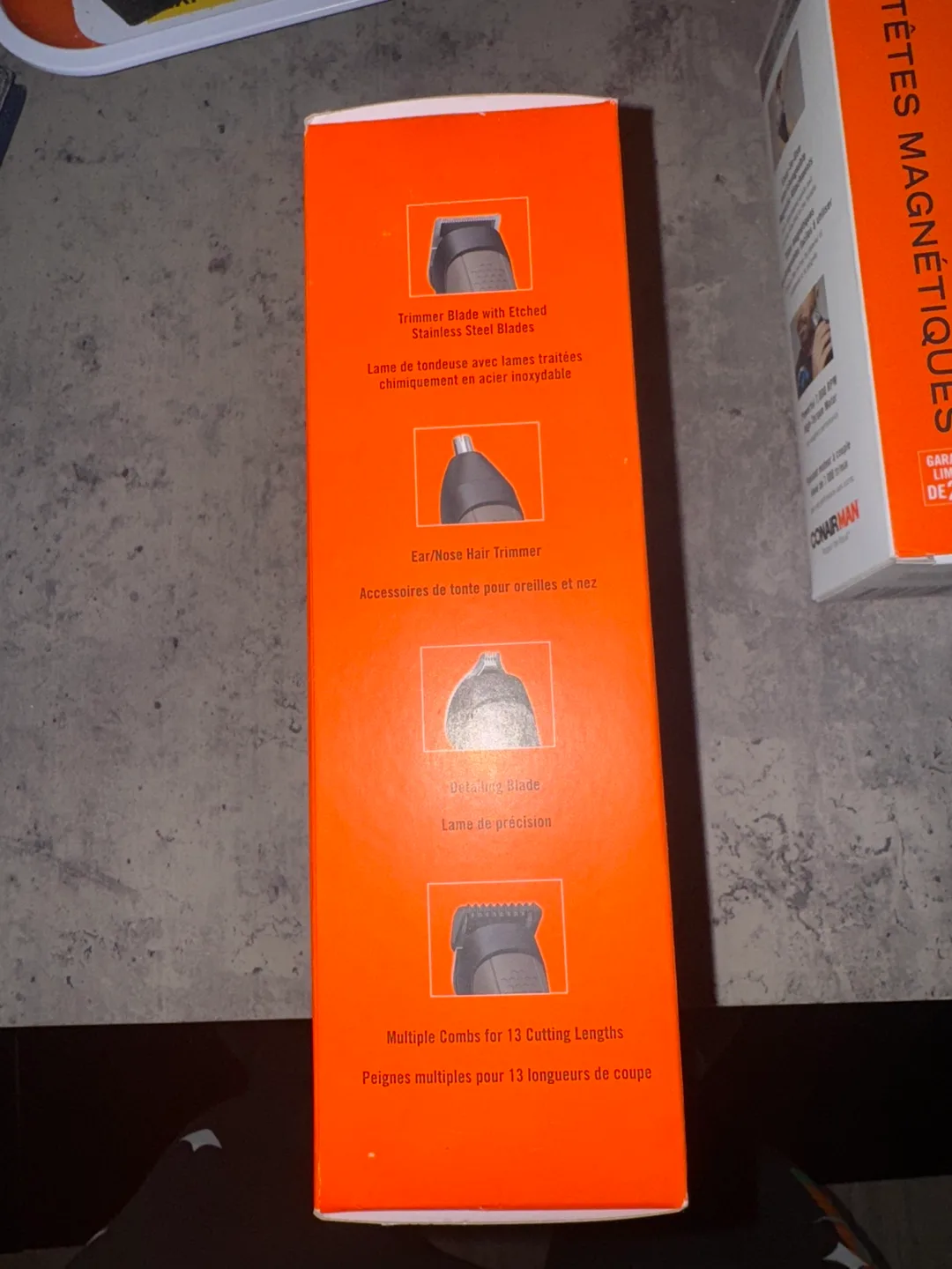 Conairman All-in-One Lithium-Ion Cordless Trimmer - 16 Pieces image indicator(3)