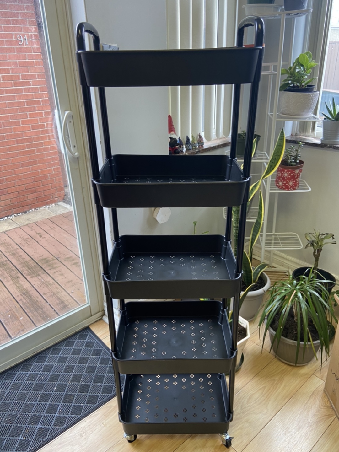 New 5-Tier Utility Cart - Black - photo 2