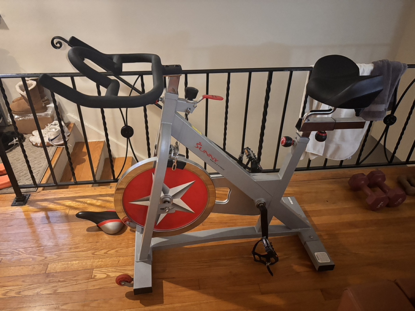 Sunny Health & Fitness Indoor Cycling Bike