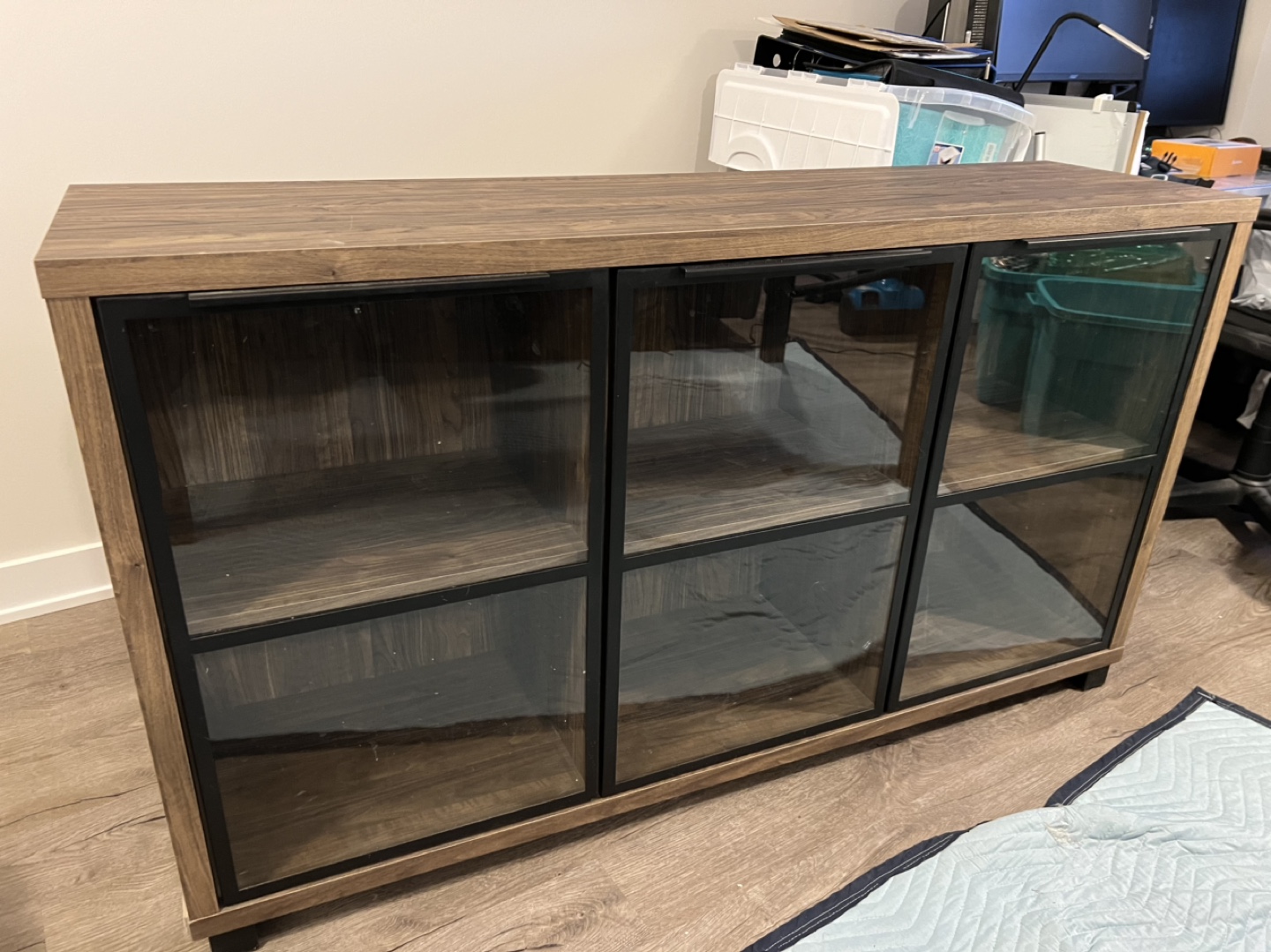 Modern Farmhouse Style Storage Cabinet - photo 2