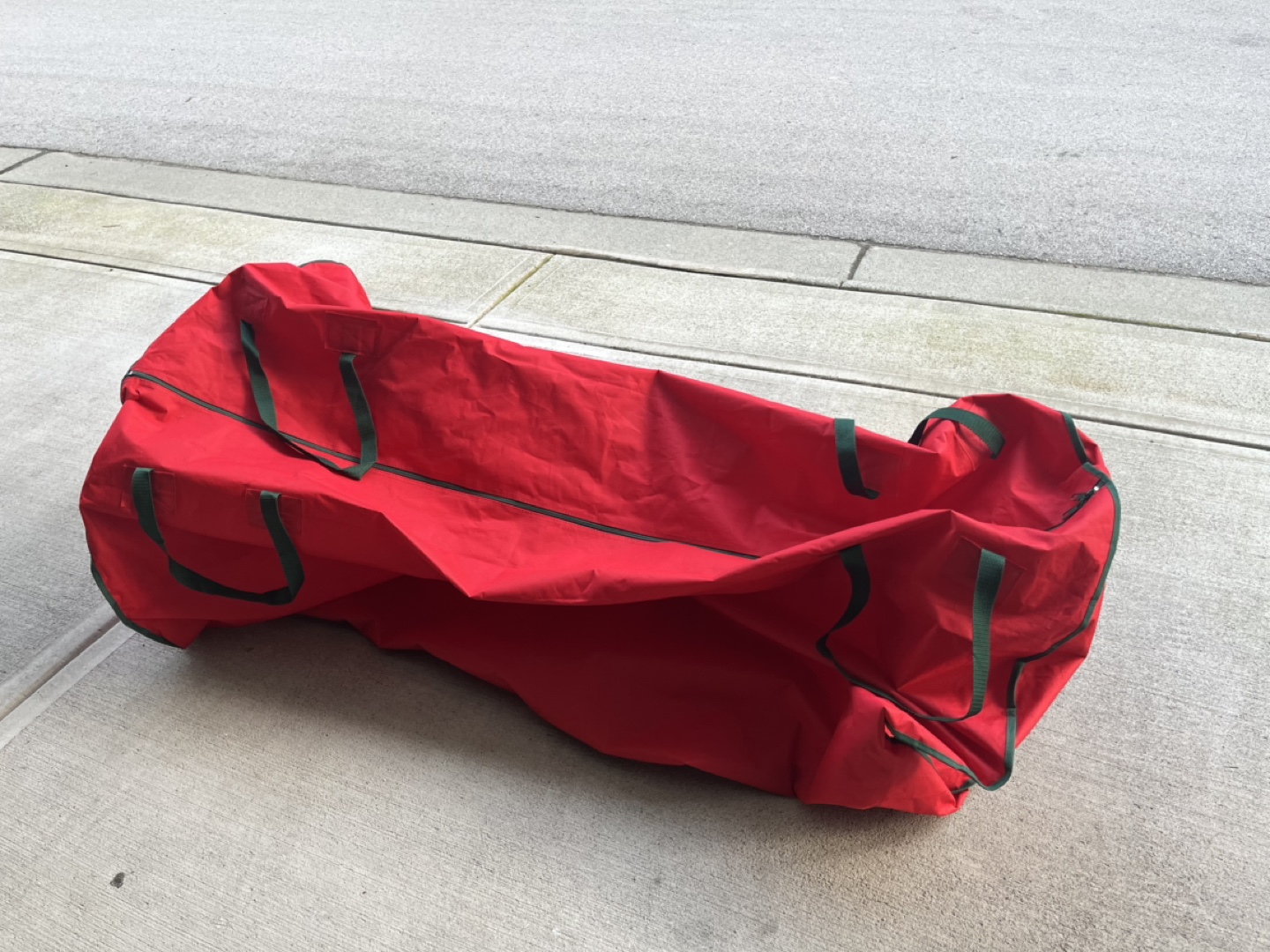 Red Christmas Tree Storage Bag - photo 2