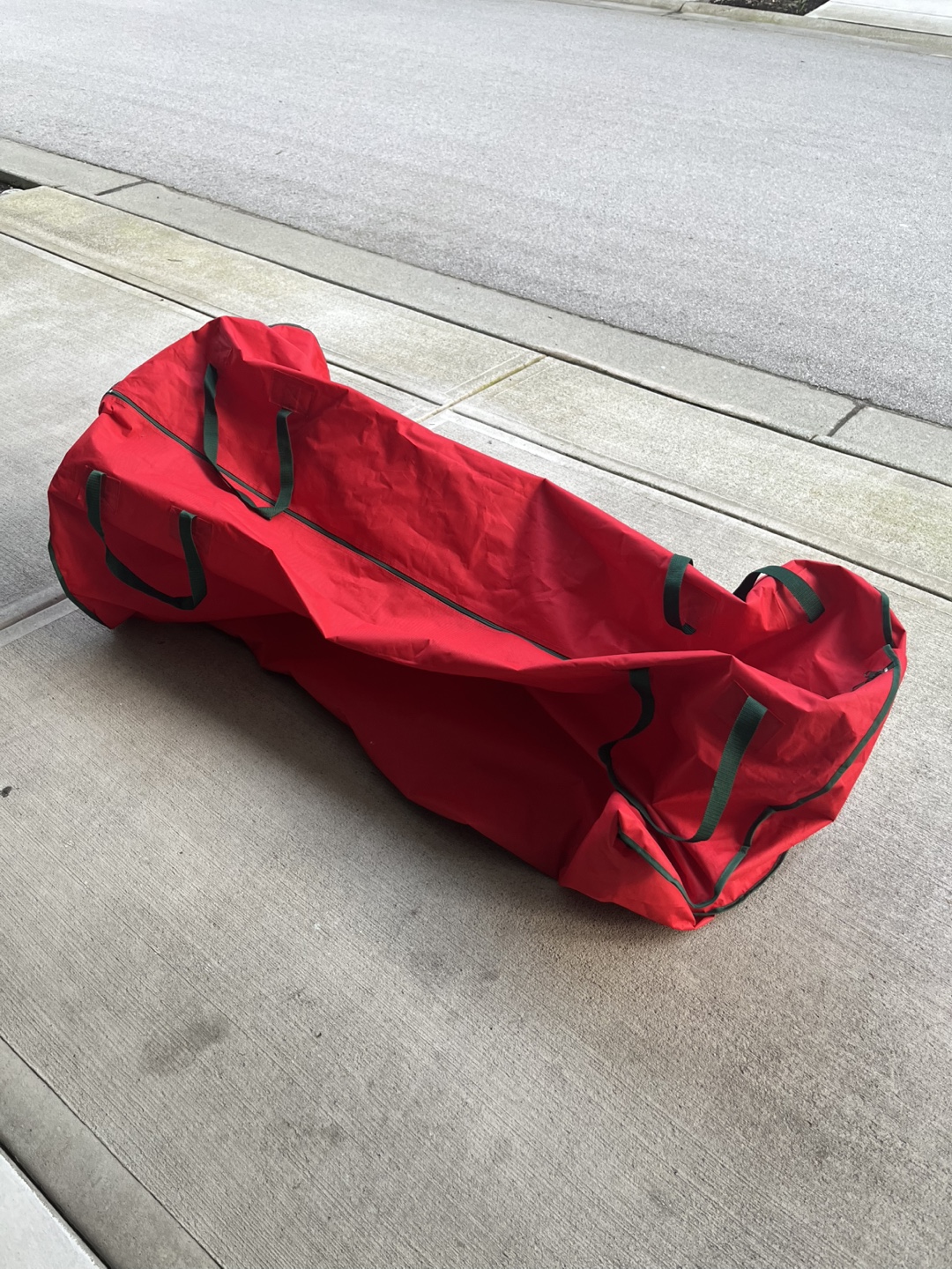 Red Christmas Tree Storage Bag