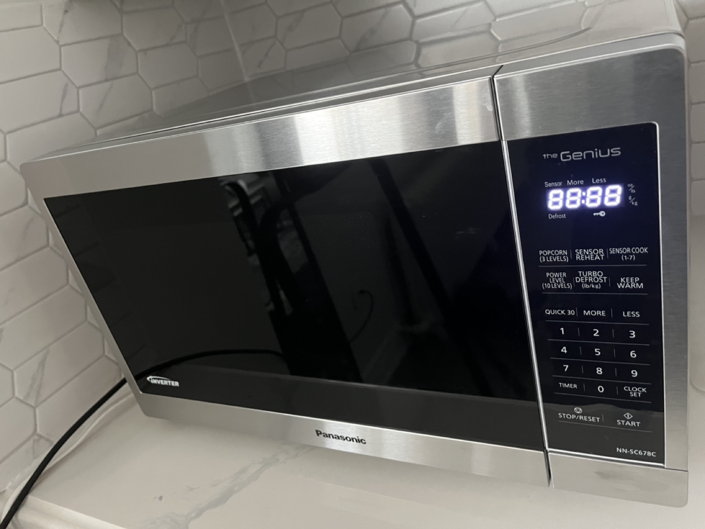 Panasonic Genius Inverter Microwave NN-SC678C - photo 4