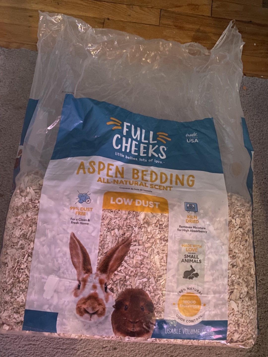 Full Cheeks Aspen Bedding - Low Dust