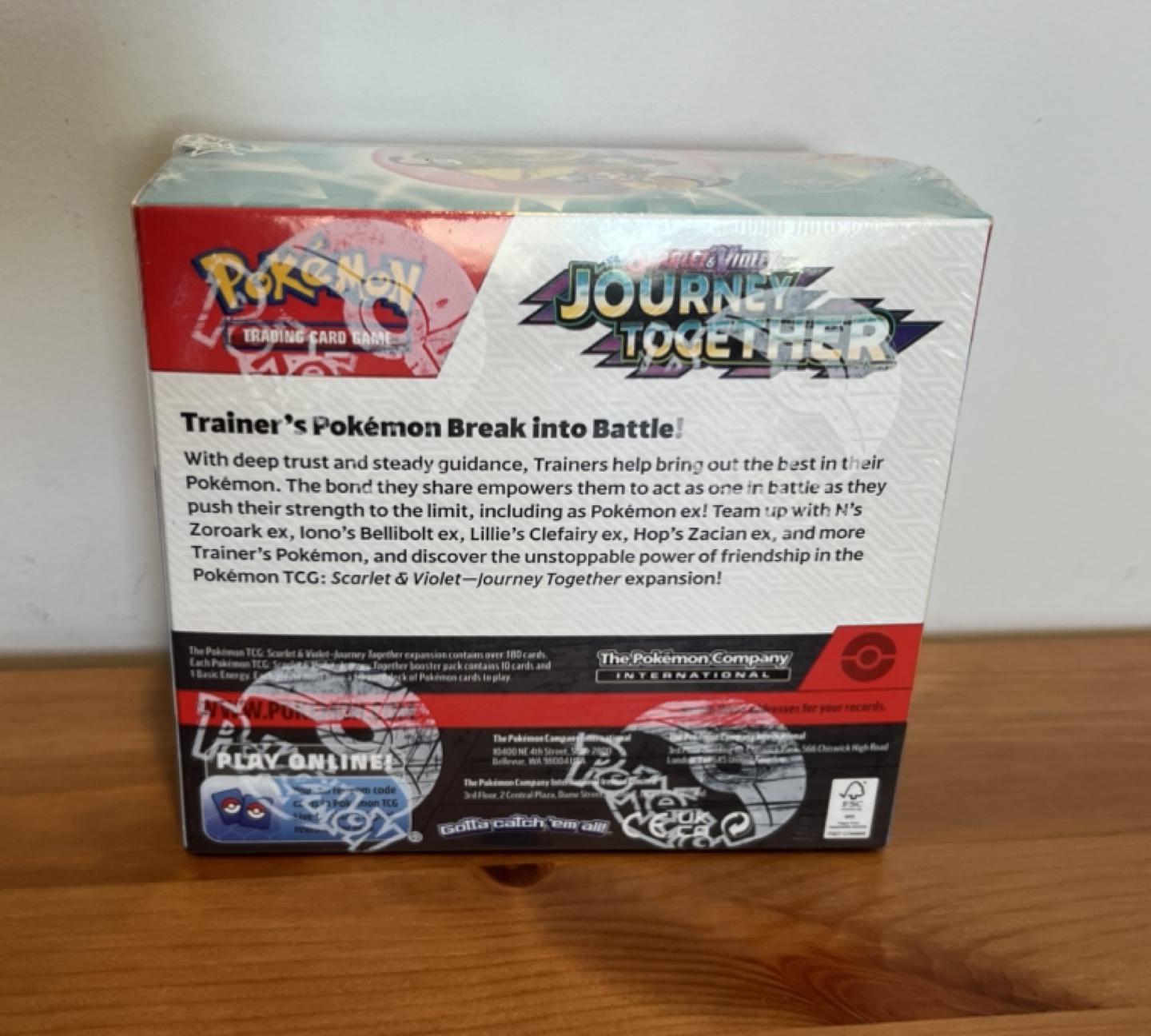 Pokemon Journey Together Booster Box - photo 2