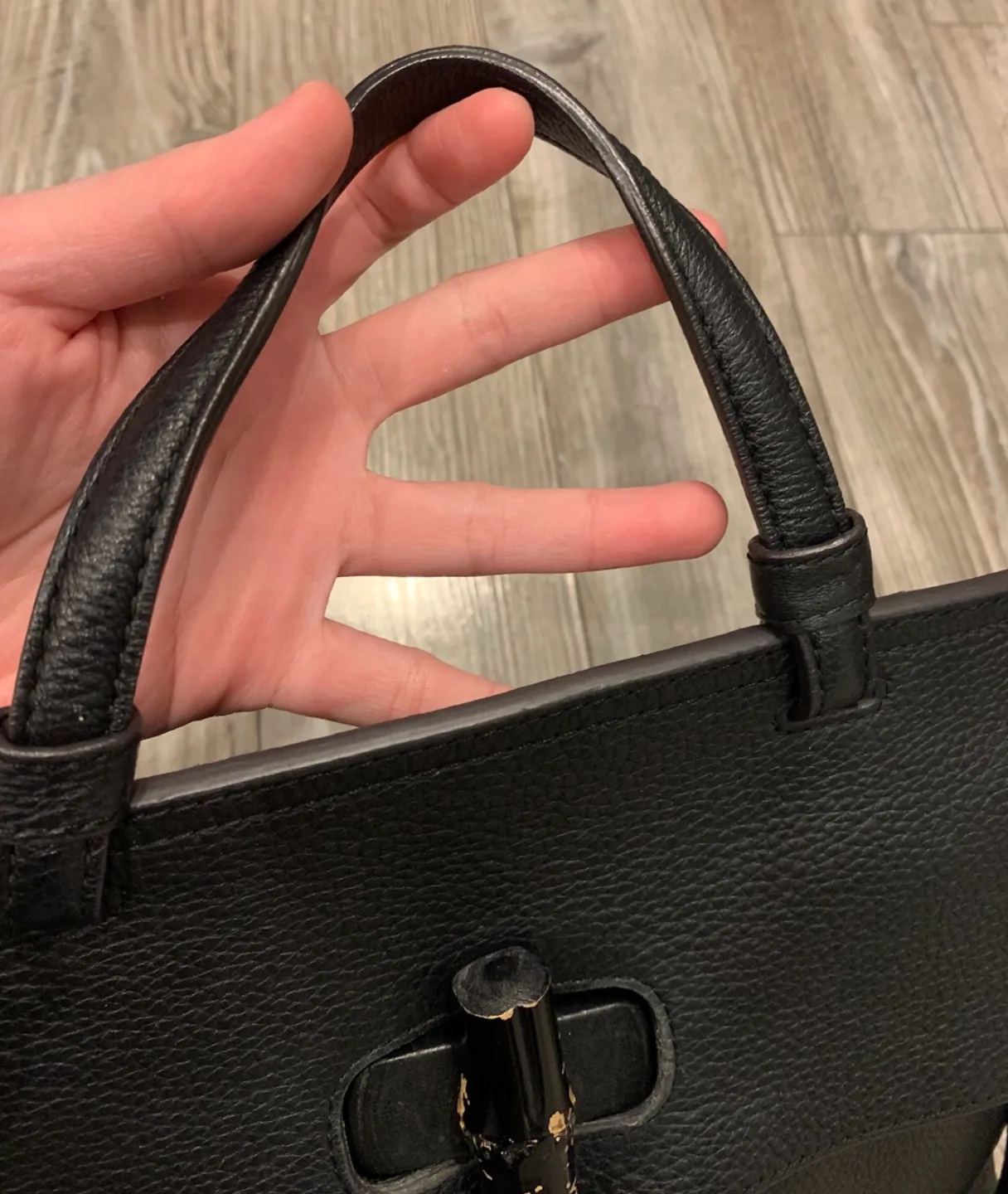 Authentic Gucci Top Handle Bag/Backpack image indicator(10)