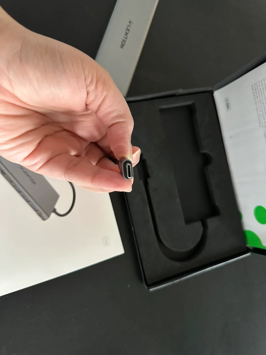 LENTION USB-C Digital Hub AV Multiport Adapter image indicator(5)