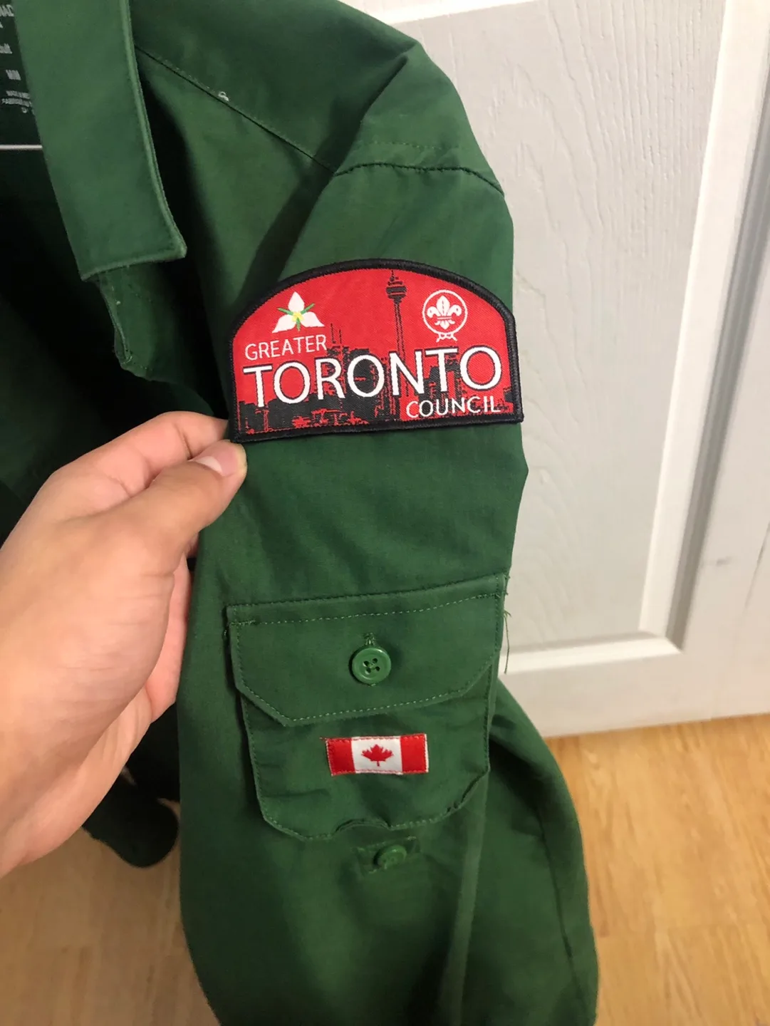 Scouts Canada Youth Uniform Shirt - Size M thumbnail